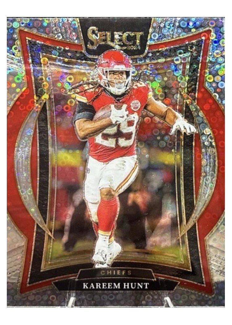 2024 Panini Select Base Set Kareem Hunt #75 card
