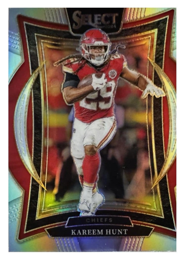 2024 Panini Select Base Set Kareem Hunt #75 card