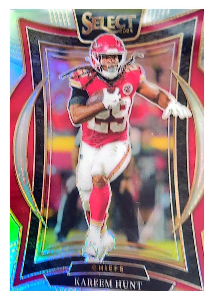 2024 Panini Select Base Set Kareem Hunt #75 card