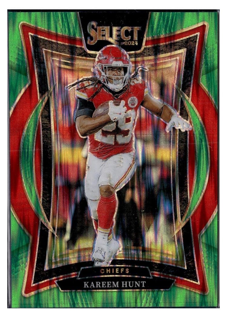 2024 Panini Select Base Set Kareem Hunt #75 card