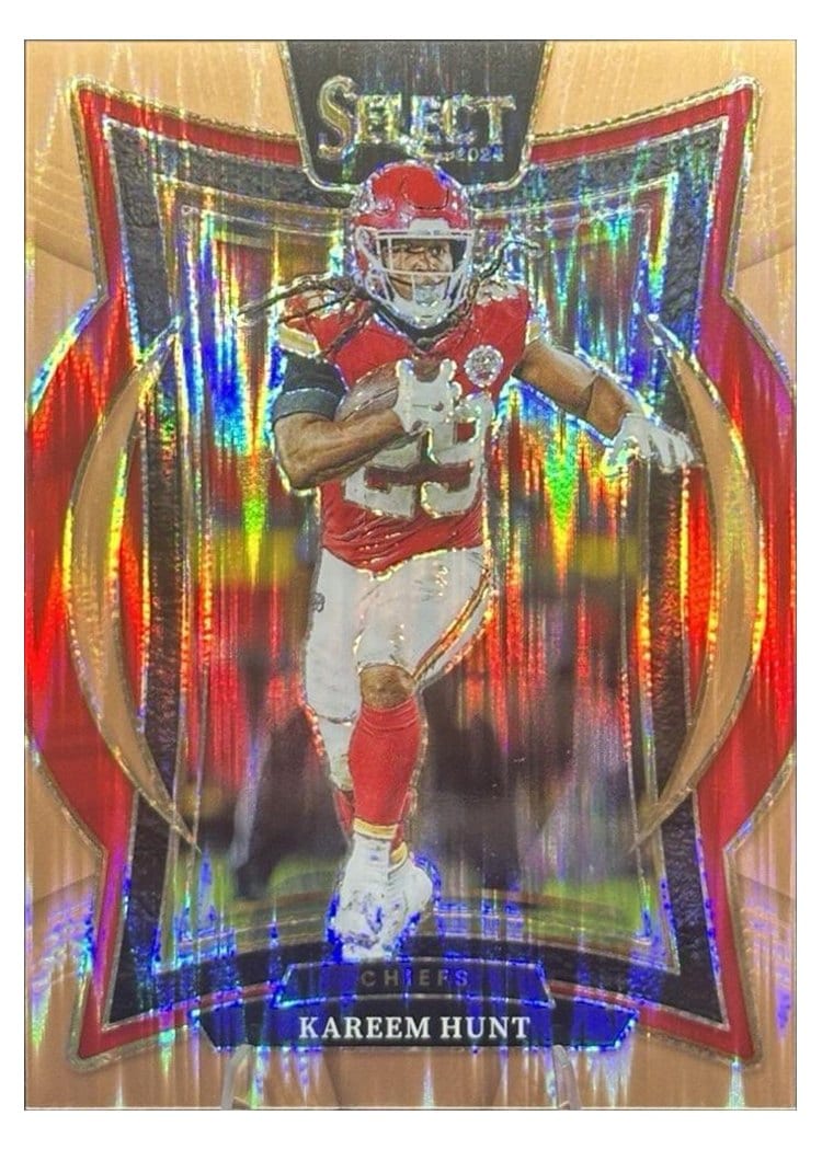 2024 Panini Select Base Set Kareem Hunt #75 card
