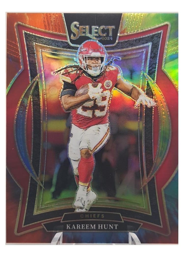 2024 Panini Select Base Set Kareem Hunt #75 card