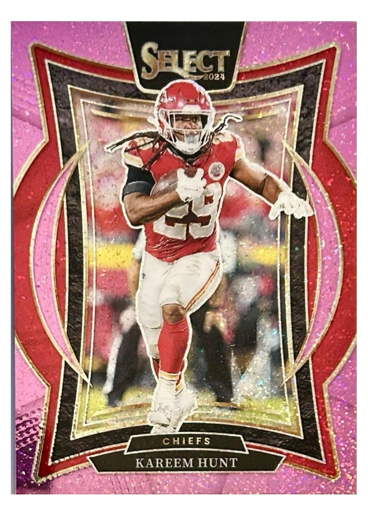 2024 Panini Select Base Set Kareem Hunt #75 card