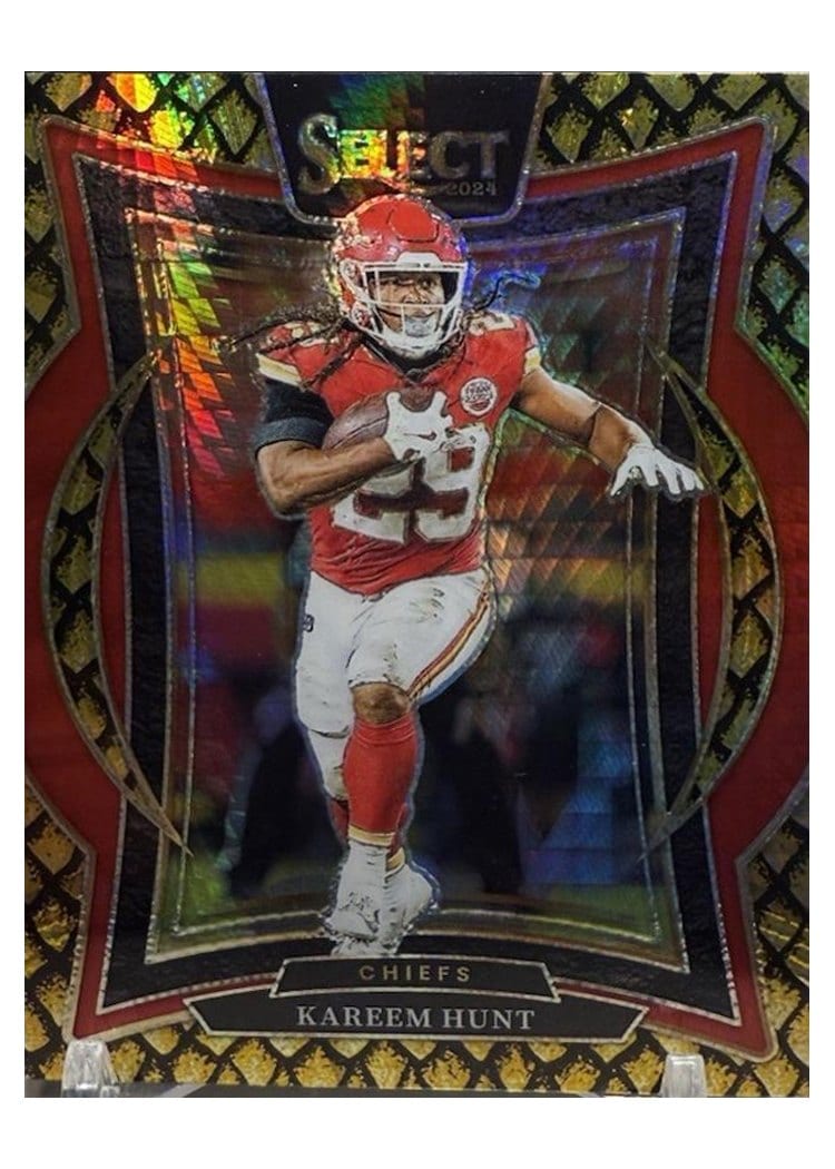 2024 Panini Select Base Set Kareem Hunt #75 card