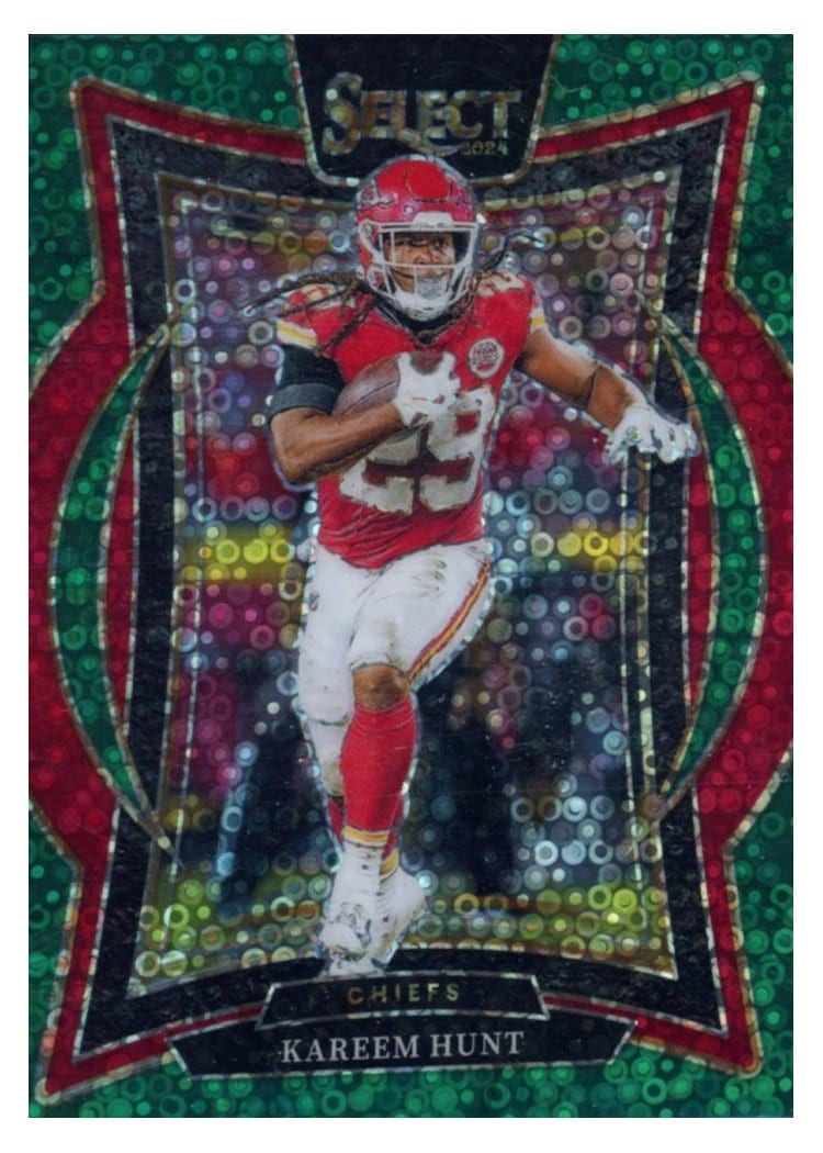 2024 Panini Select Base Set Kareem Hunt #75 card