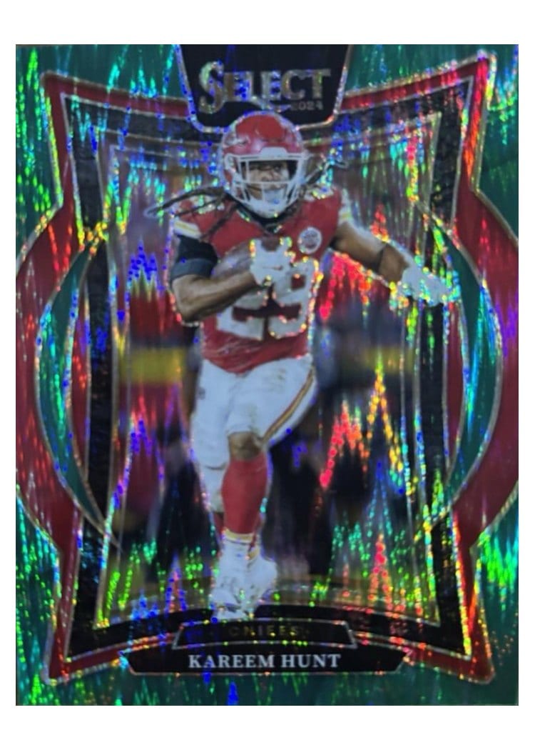 2024 Panini Select Base Set Kareem Hunt #75 card
