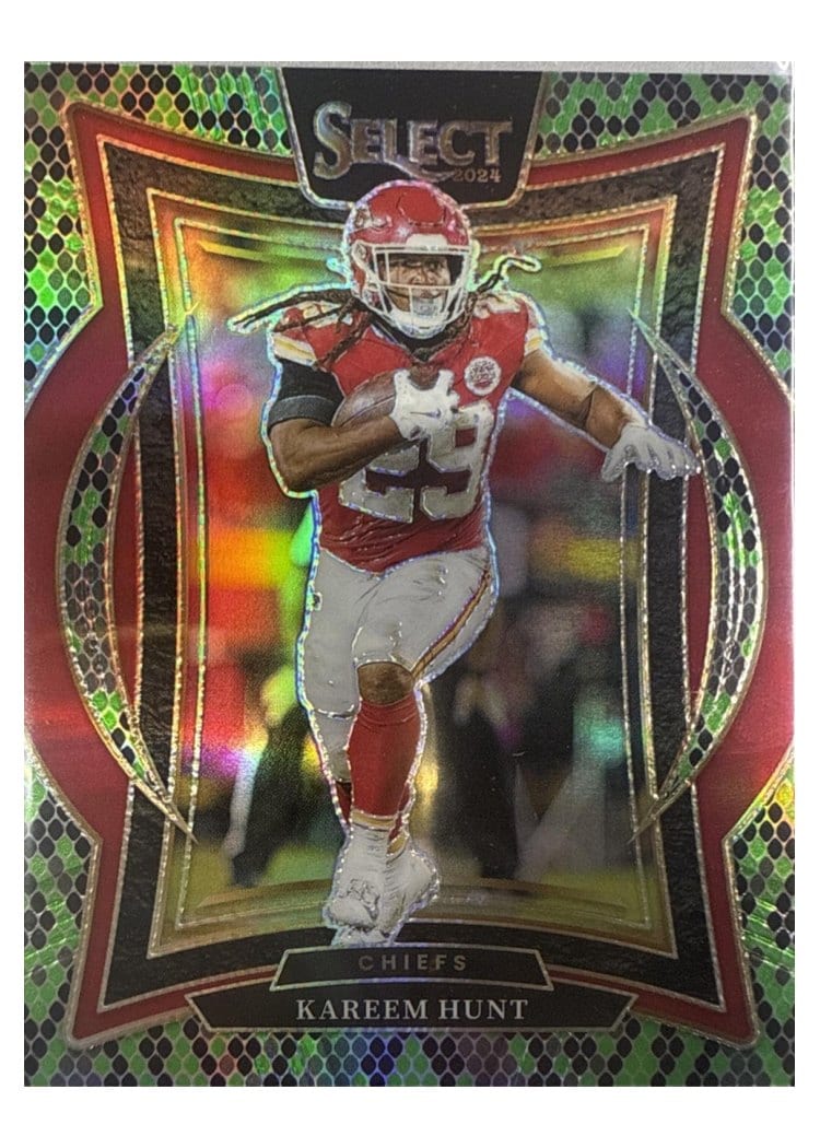 2024 Panini Select Base Set Kareem Hunt #75 card