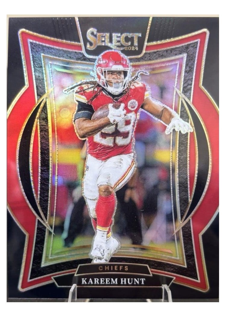 2024 Panini Select Base Set Kareem Hunt #75 card