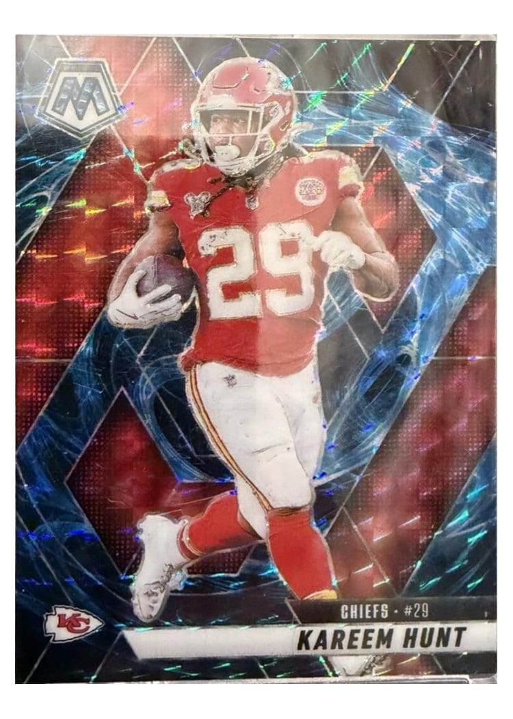 2025 Panini Mosaic Base Set Kareem Hunt #35 card