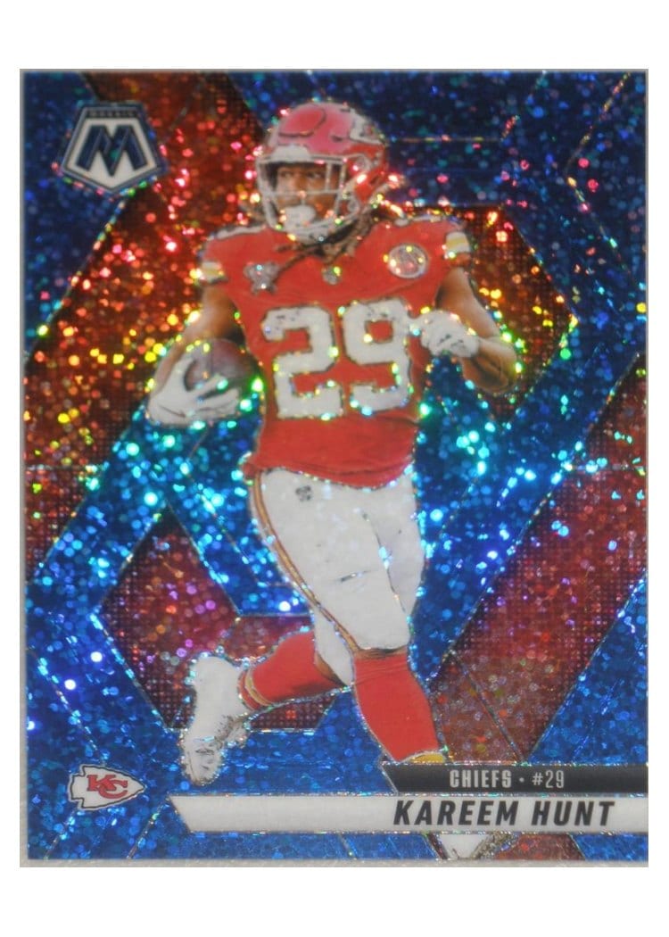 2025 Panini Mosaic Base Set Kareem Hunt #35 card