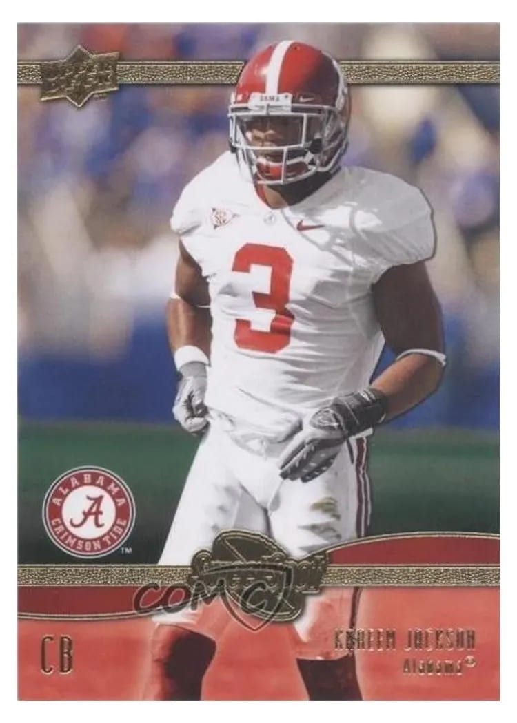 2010 Upper Deck Sweet Spot Kareem Jackson #93 card