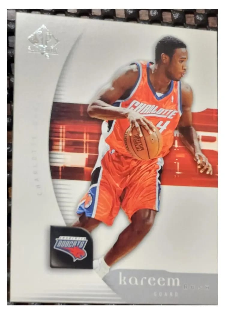2005 SP Authentic Kareem Rush #7 card