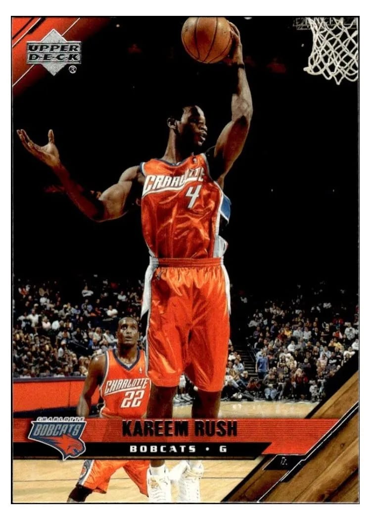 2005 Upper Deck Kareem Rush #16 card