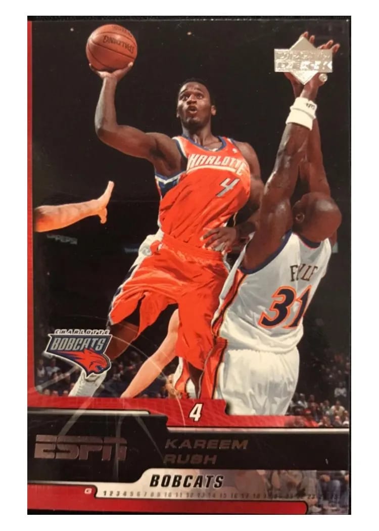 2005 Upper Deck ESPN Kareem Rush #7 card