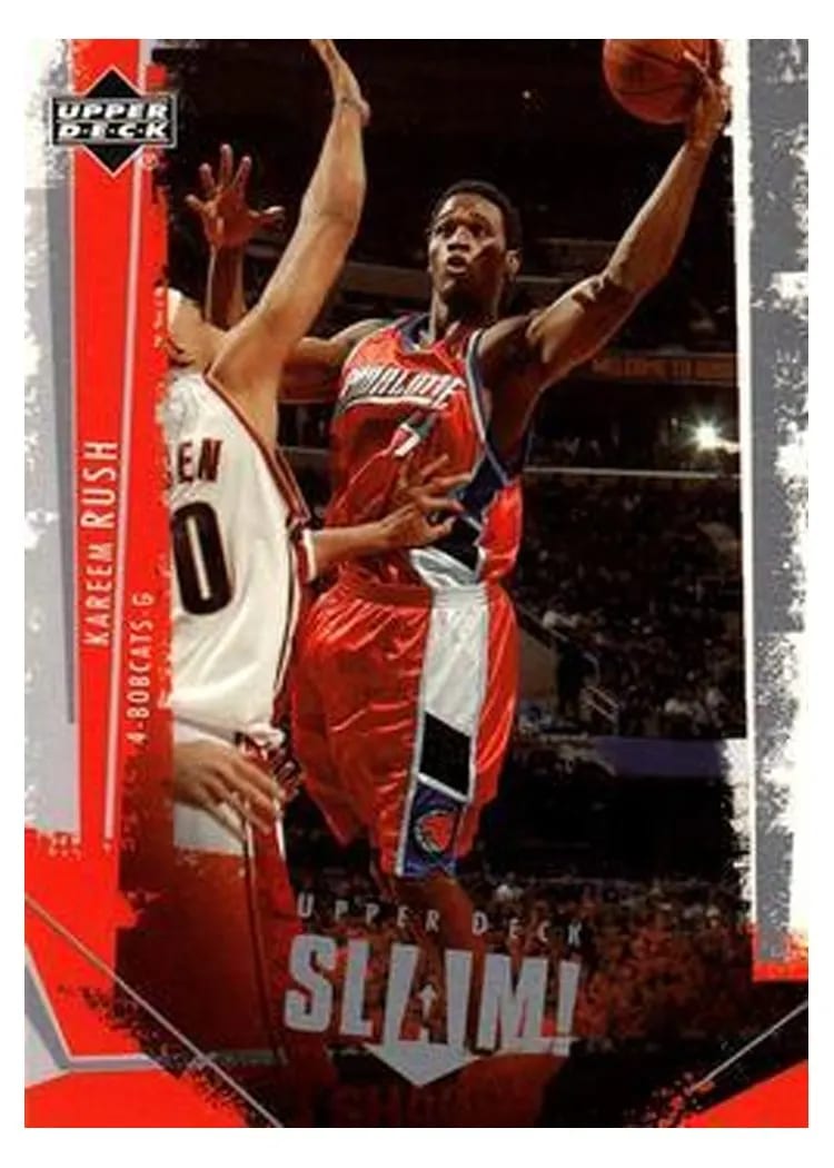 2005 Upper Deck Slam Kareem Rush #7 card