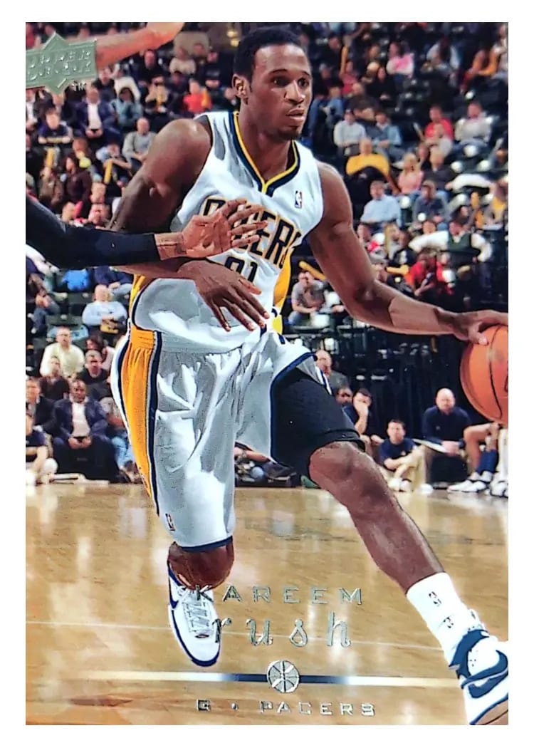 2008 Upper Deck Kareem Rush #70 card