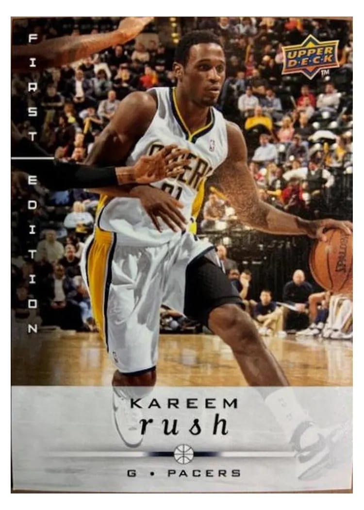 2008 Upper Deck First Edition Kareem Rush #70 card