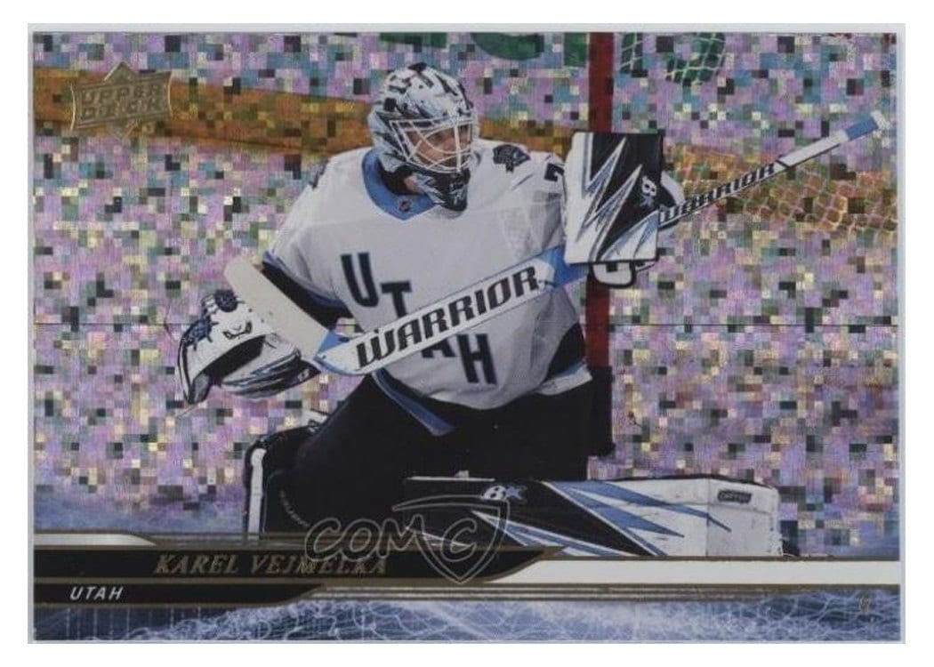 2024-25 Upper Deck Base Set Karel Vejmelka #627 card
