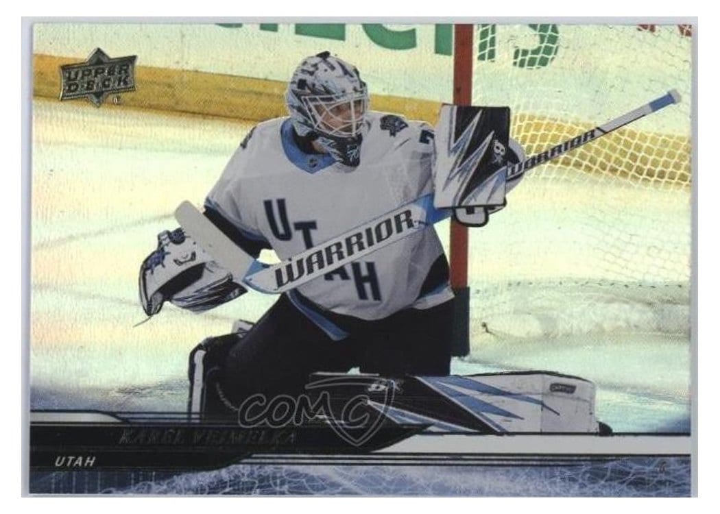 2024-25 Upper Deck Base Set Karel Vejmelka Silver Foil #627 card
