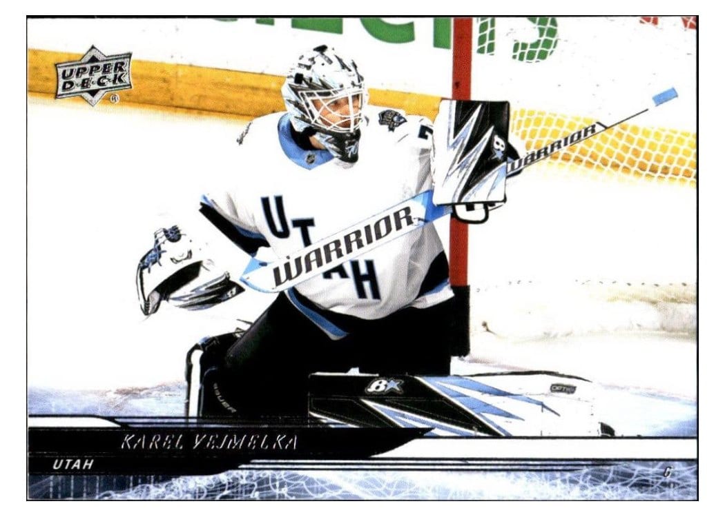 2024-25 Upper Deck Base Set Karel Vejmelka #627 card