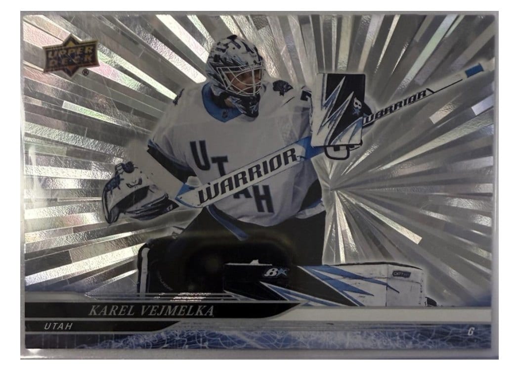 2024-25 Upper Deck Base Set Karel Vejmelka #627 card