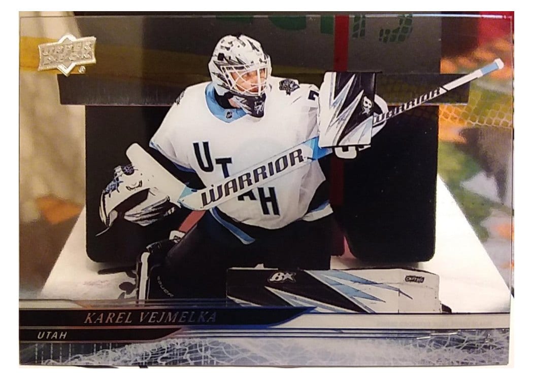 2024-25 Upper Deck Base Set Karel Vejmelka #627 card