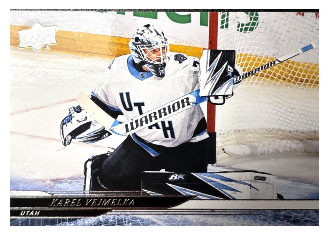 2024-25 Upper Deck Base Set Karel Vejmelka #627 card
