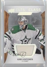 2024-25 Upper Deck Engrained Icons Cuts of Class Relics Kari Lehtonen #CC-KL card