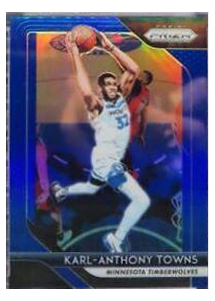 2018-19 Panini Prizm Base Set Karl-Anthony Towns #107 card