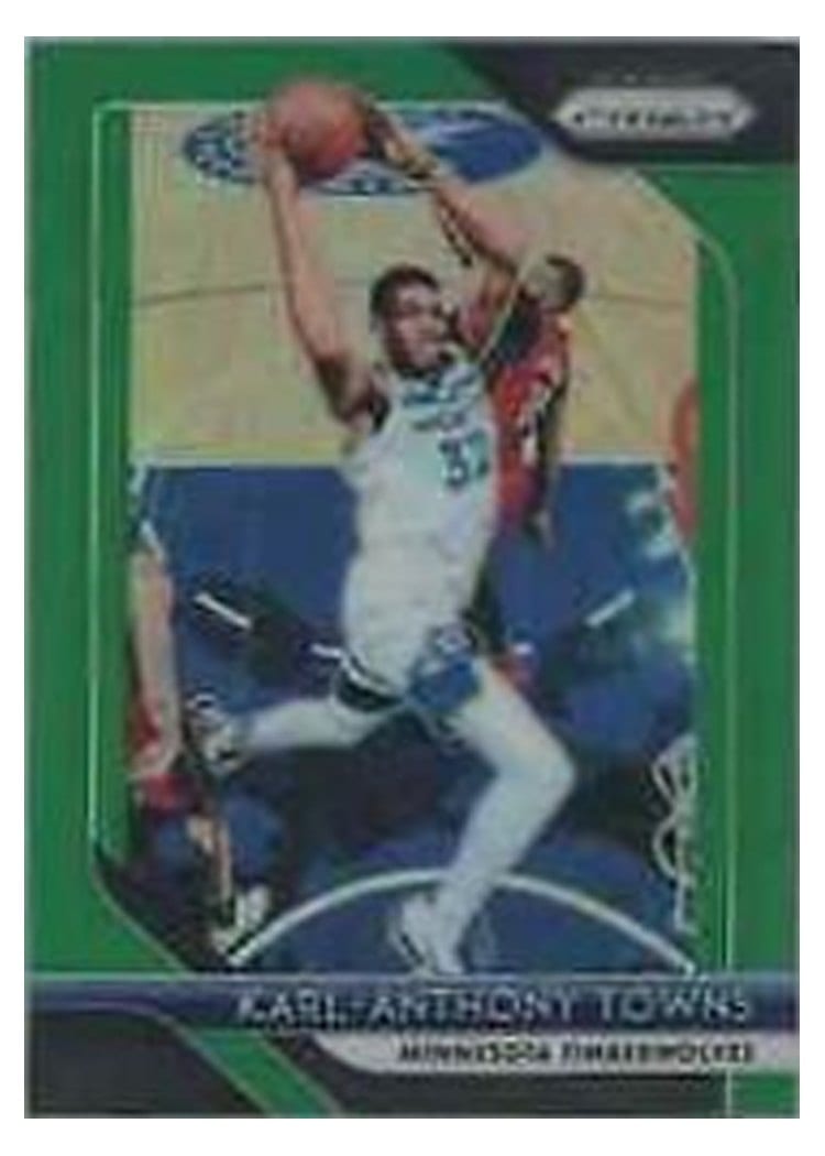 2018-19 Panini Prizm Base Set Karl-Anthony Towns #107 card