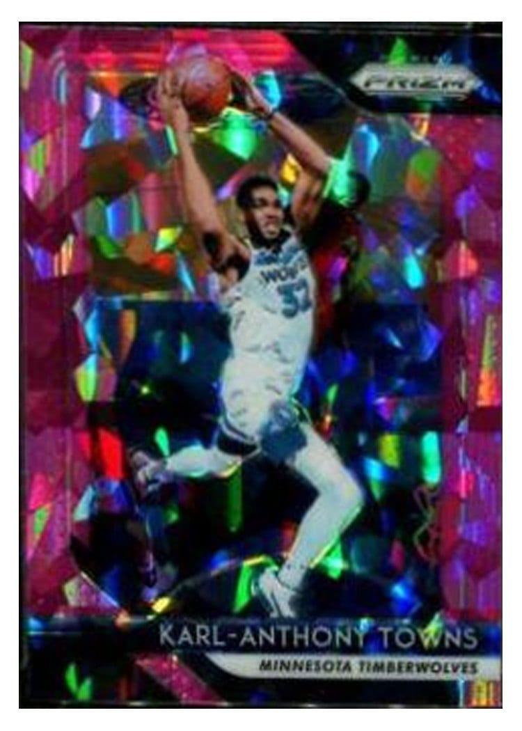 2018-19 Panini Prizm Base Set Karl-Anthony Towns #107 card