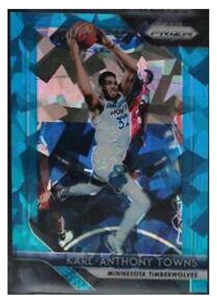 2018-19 Panini Prizm Base Set Karl-Anthony Towns #107 card