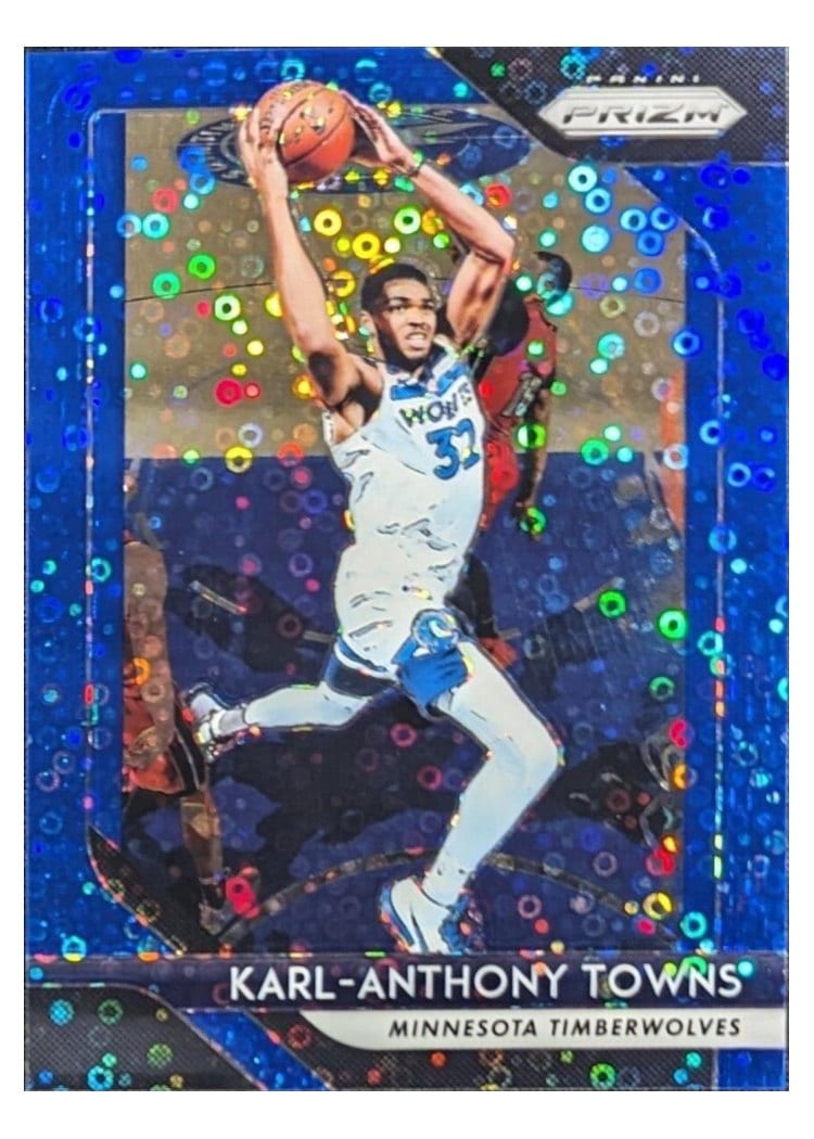 2018-19 Panini Prizm Base Set Karl-Anthony Towns #107 card