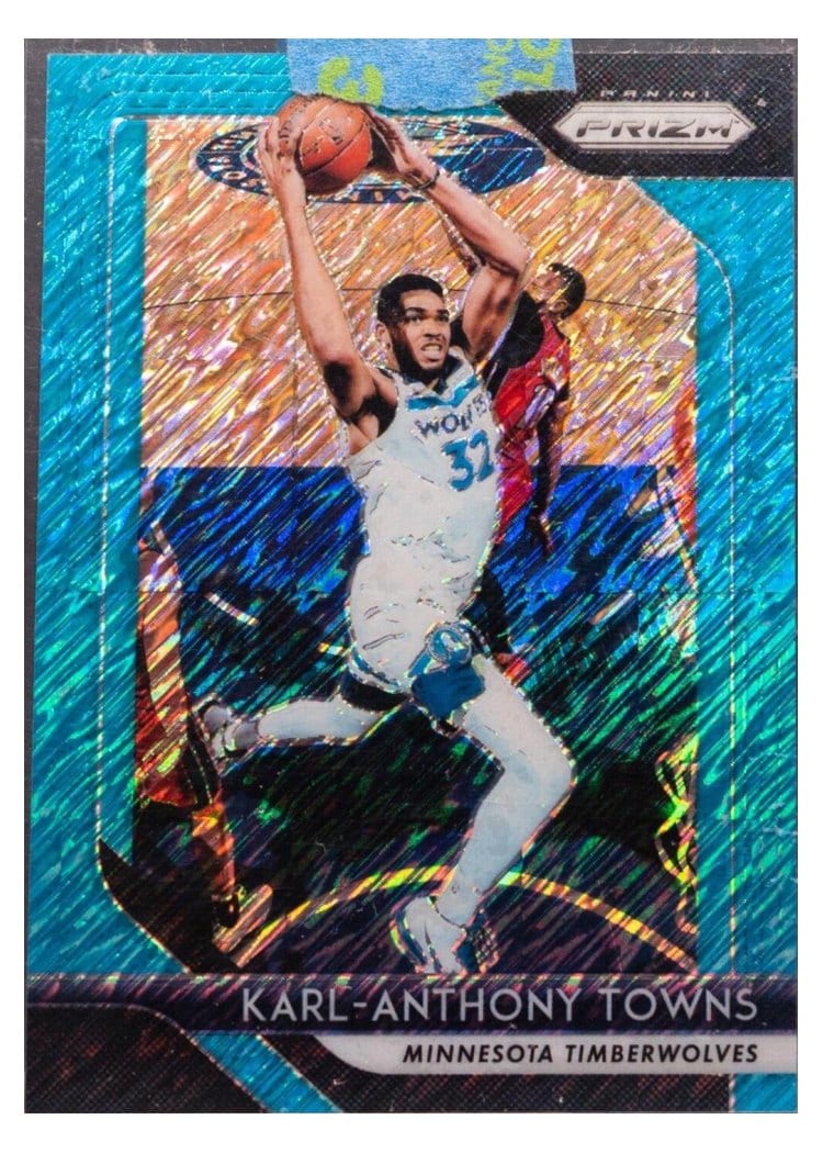 2018-19 Panini Prizm Base Set Karl-Anthony Towns #107 card
