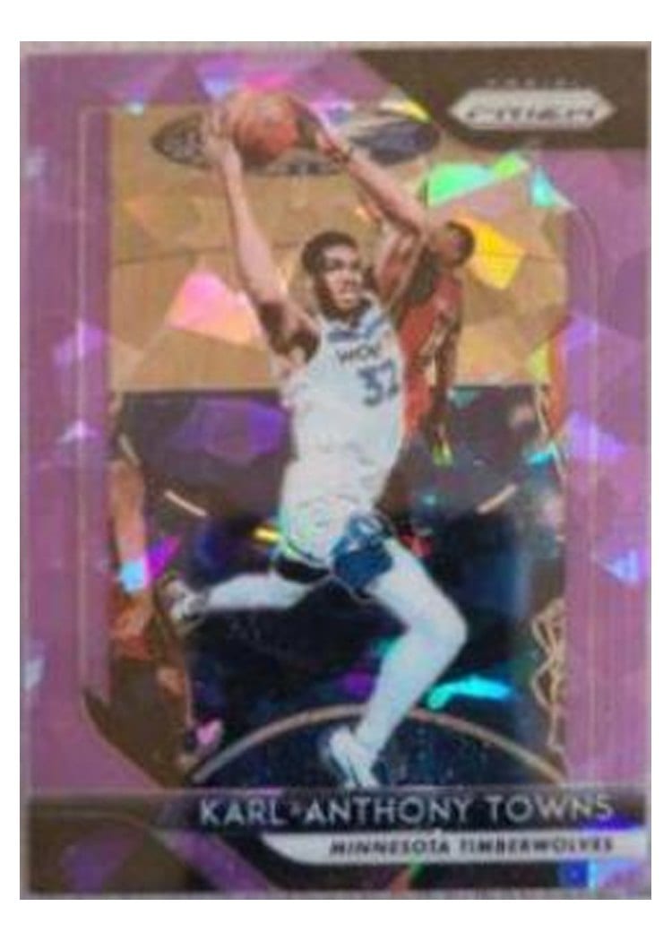2018-19 Panini Prizm Base Set Karl-Anthony Towns #107 card