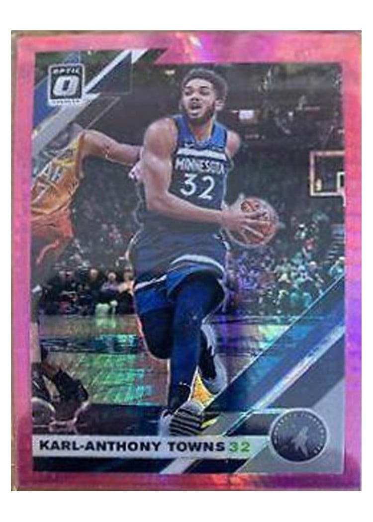 2019-20 Donruss Optic Base Set Karl-Anthony Towns #131 card