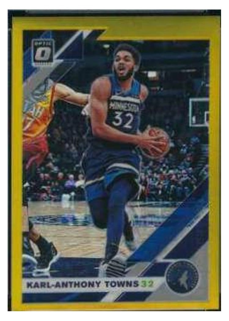 2019-20 Donruss Optic Base Set Karl-Anthony Towns #131 card