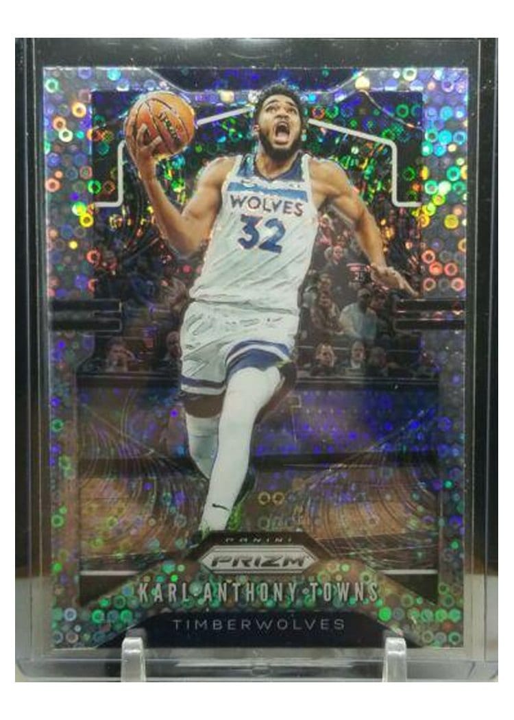 2019-20 Panini Prizm Base Set Karl-Anthony Towns #161 card