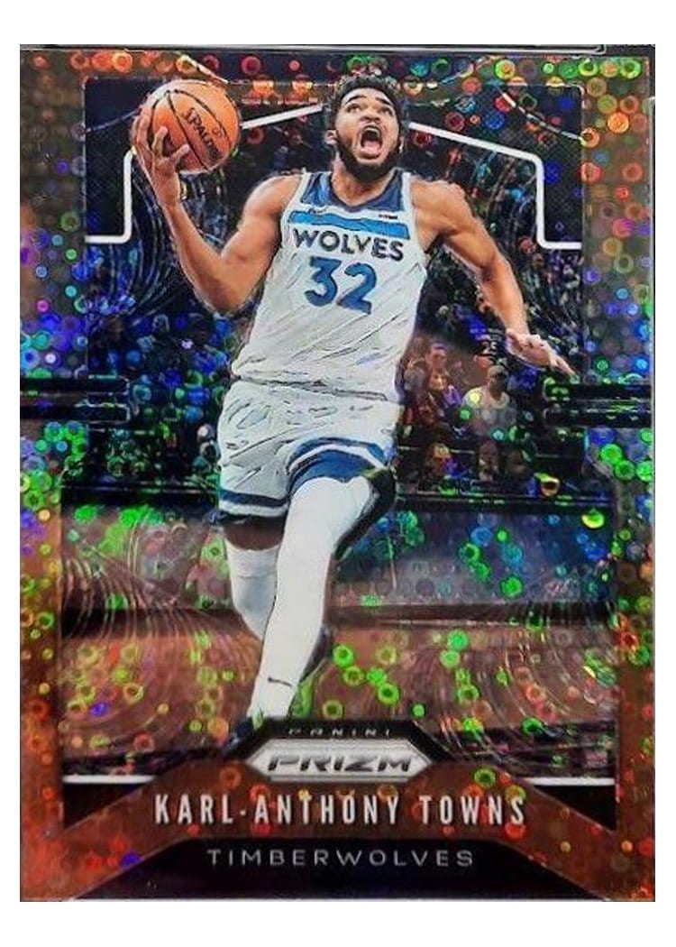2019-20 Panini Prizm Base Set Karl-Anthony Towns #161 card