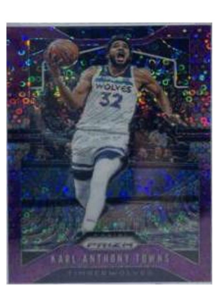 2019-20 Panini Prizm Base Set Karl-Anthony Towns #161 card