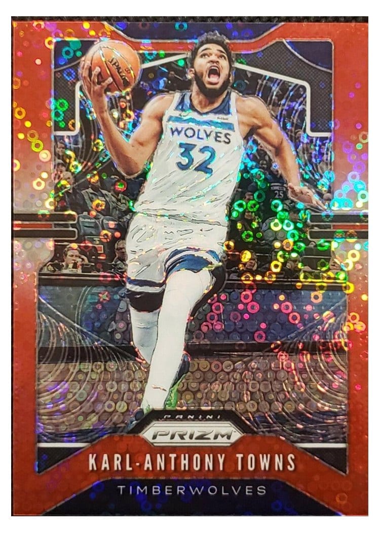 2019-20 Panini Prizm Base Set Karl-Anthony Towns #161 card
