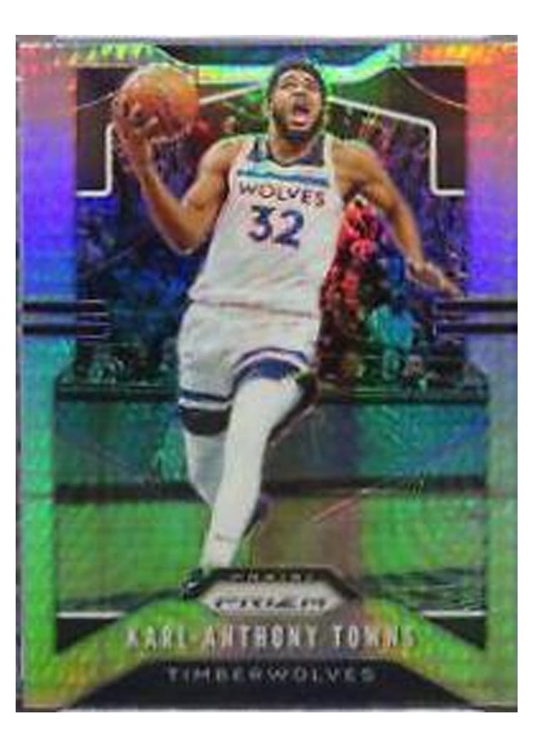 2019-20 Panini Prizm Base Set Karl-Anthony Towns #161 card