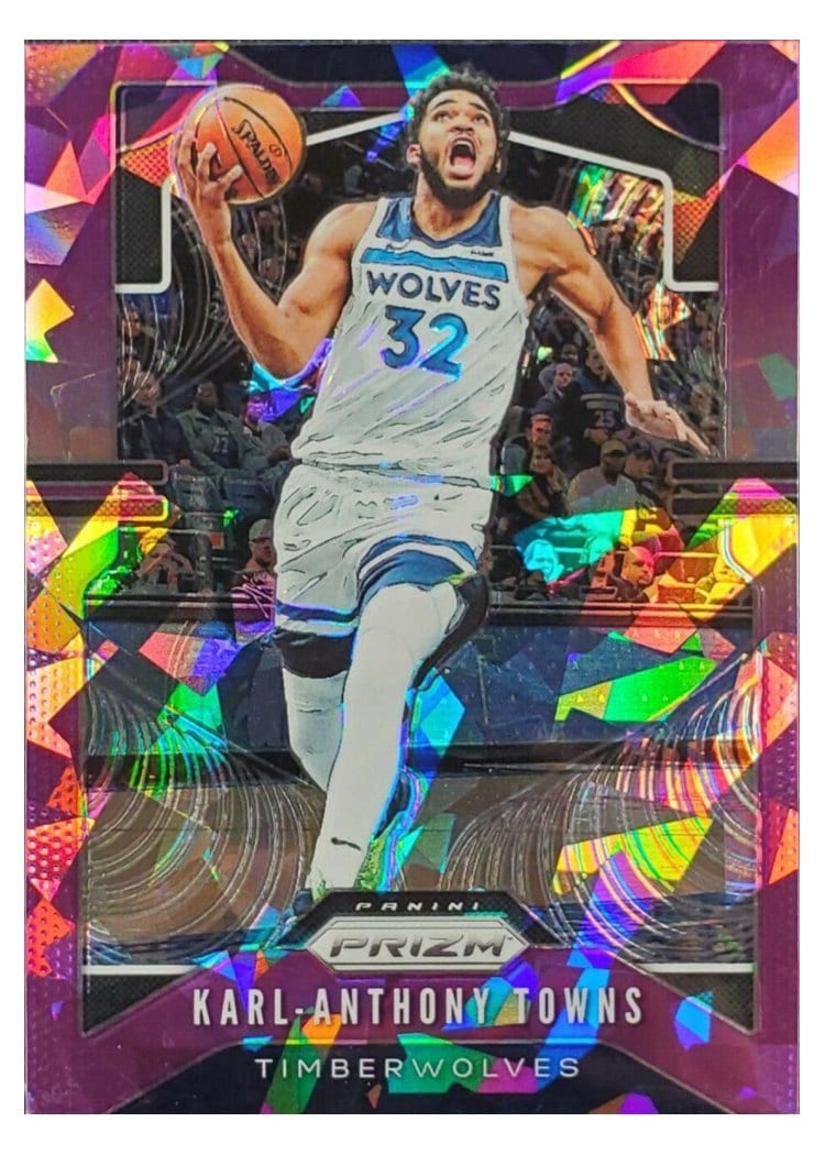 2019-20 Panini Prizm Base Set Karl-Anthony Towns #161 card
