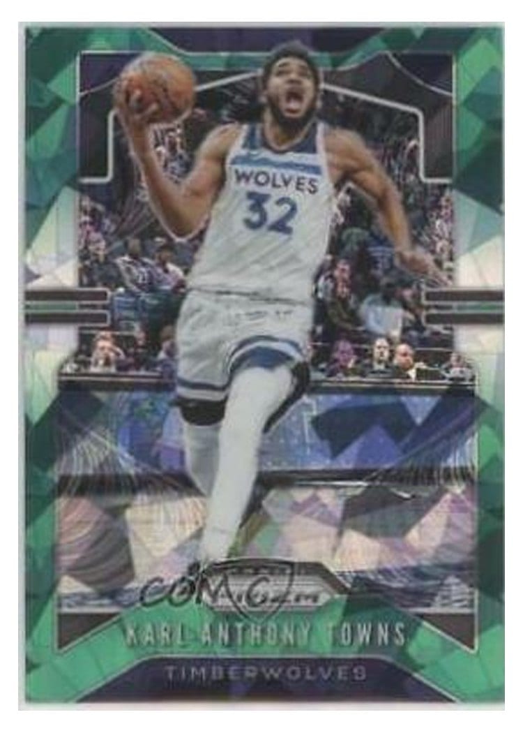 2019-20 Panini Prizm Base Set Karl-Anthony Towns #161 card