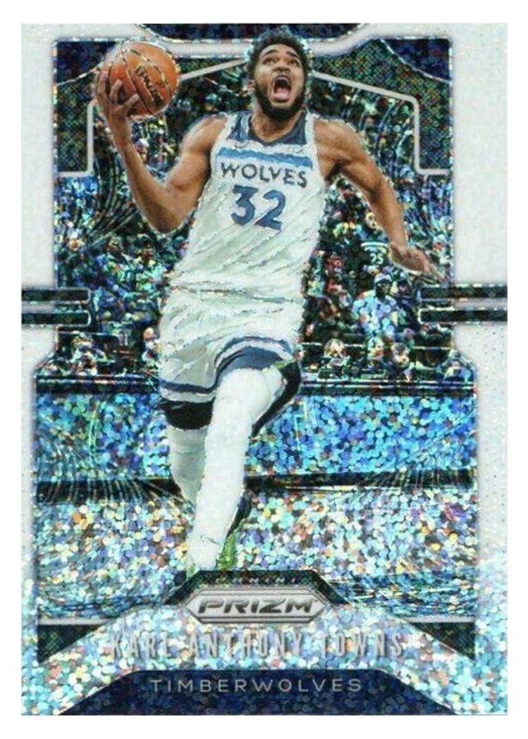 2019-20 Panini Prizm Base Set Karl-Anthony Towns #161 card