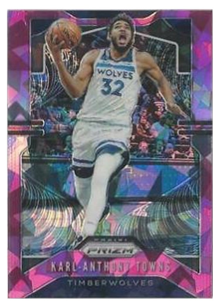 2019-20 Panini Prizm Base Set Karl-Anthony Towns #161 card
