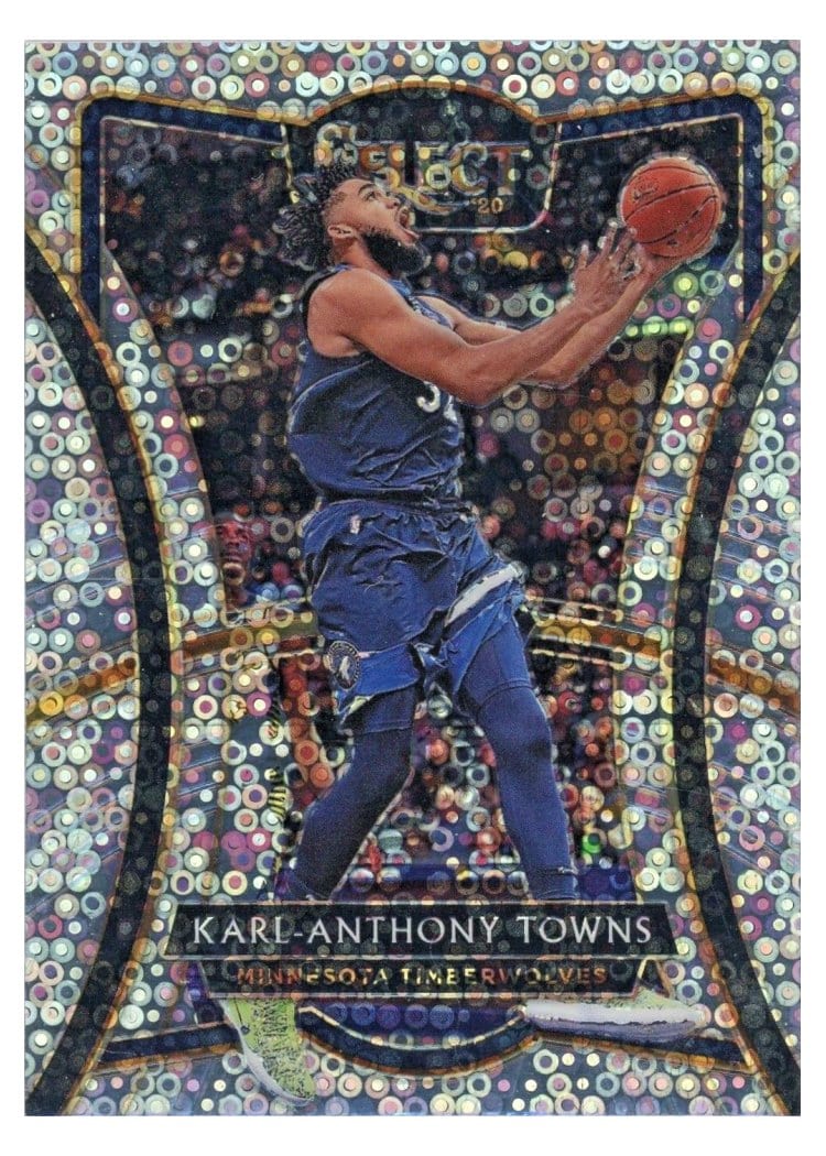 2019-20 Panini Select Base Set Karl-Anthony Towns #161 card