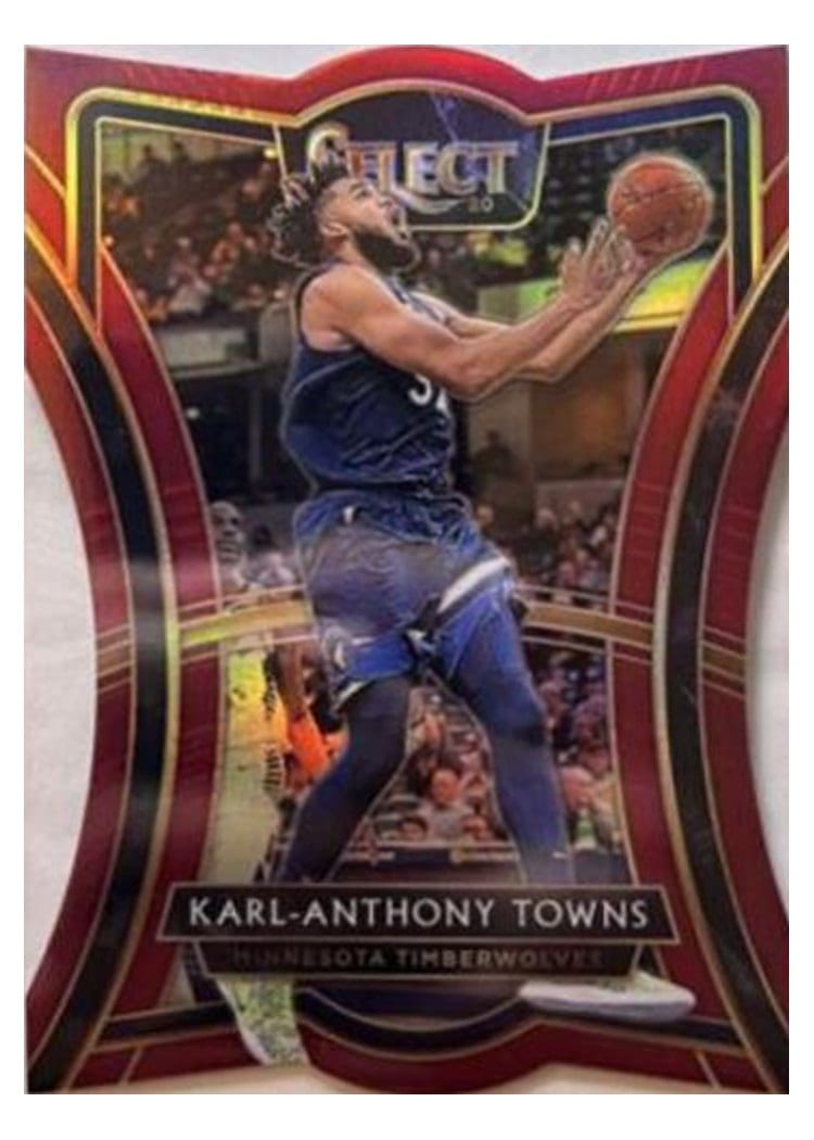 2019-20 Panini Select Base Set Karl-Anthony Towns #161 card