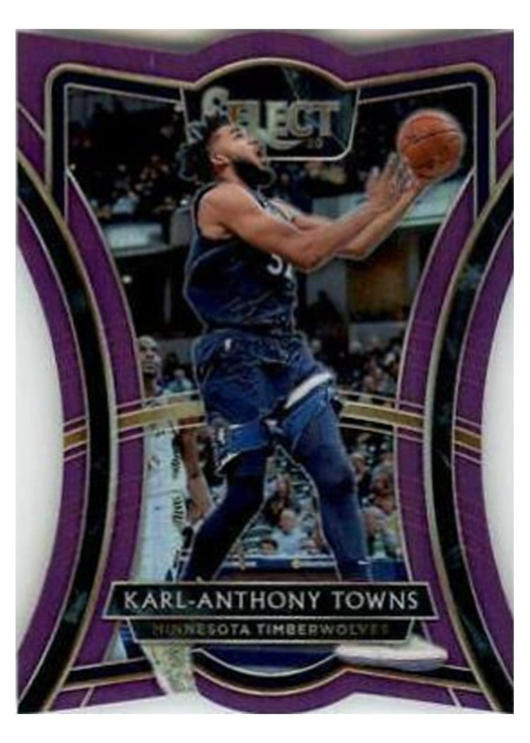 2019-20 Panini Select Base Set Karl-Anthony Towns #161 card