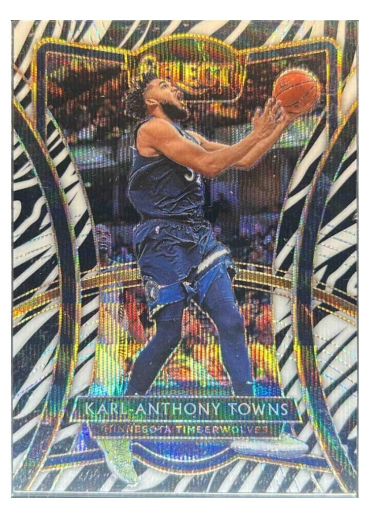 2019-20 Panini Select Base Set Karl-Anthony Towns #161 card